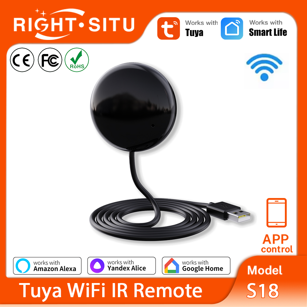 Ir Infrared Receiver - Tuya Wi-Fi ИК-пульт дистанционного управления для