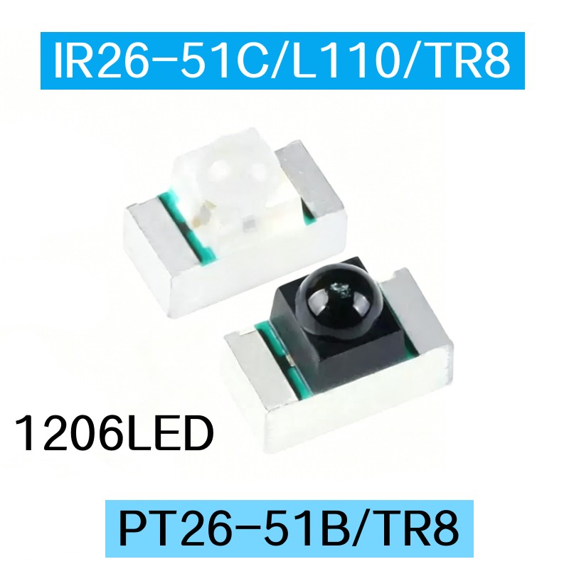 Ir Infrared Receiver - 50 шт. PT26-51B/TR8 IR26-51C/L110/TR8 IR19-21C PT17
