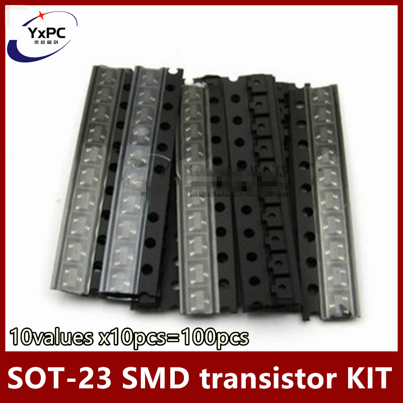 Mosfet Transistor Set - 10 значений x10 шт. = 100