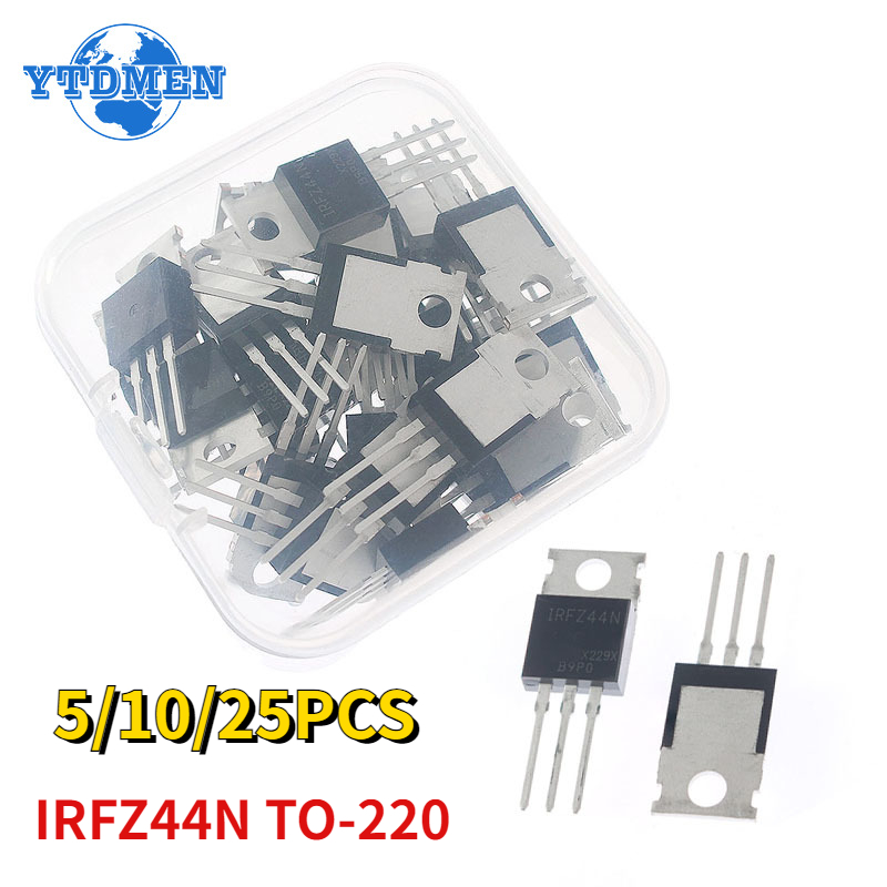 Mosfet Transistor Set - 5-25 шт. IRFZ44N TO220 IRFZ44NPBF TO-220