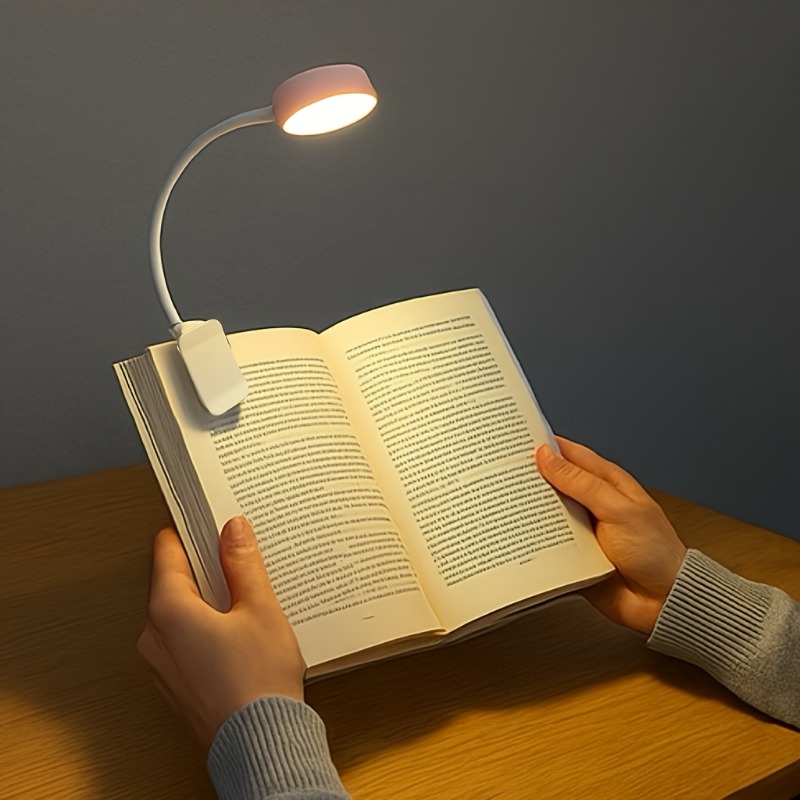Diy Lamp Electronics - Светодиодная лампа-прищепка для чтения, портативная, на