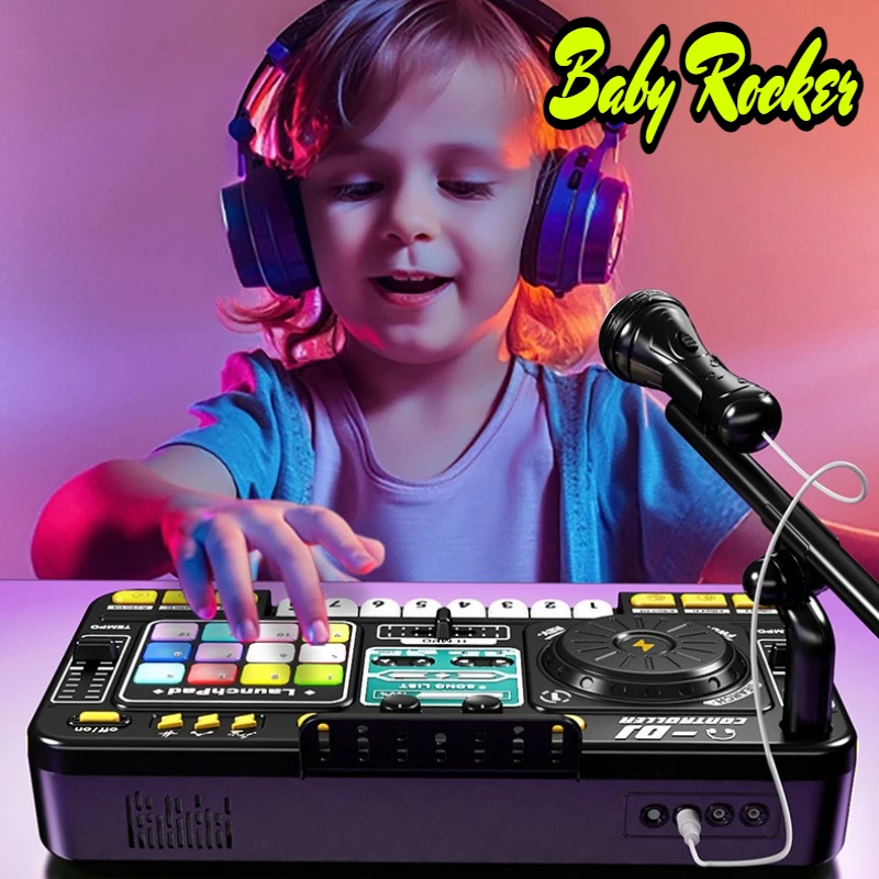 Детский DJ-контроллер, музыкал – обзор и цена Diy Electronics Music