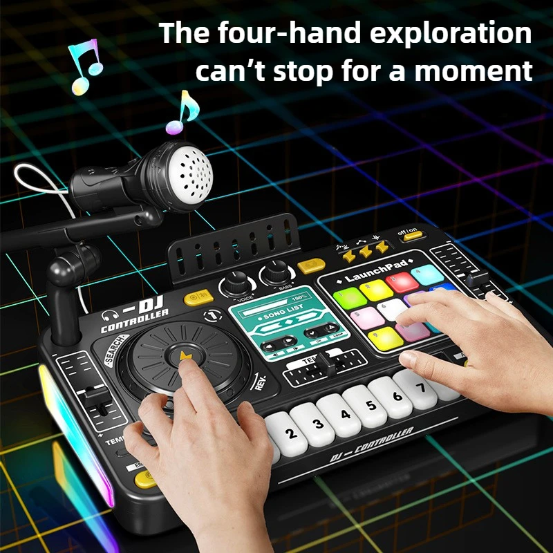 Детский DJ-контроллер, музыкал – обзор и цена Diy Electronics Music