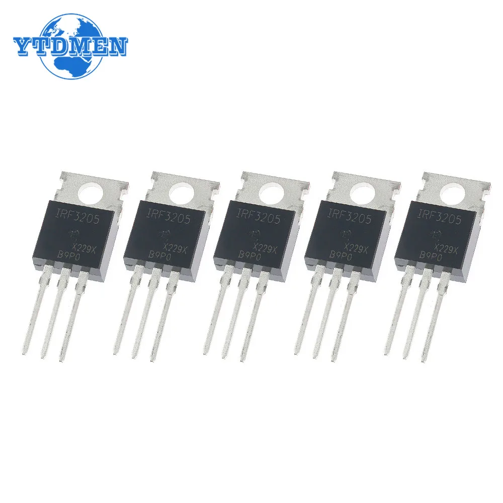 5/10 шт. IRF3205 МОП-транзисто – обзор и цена Mosfet Transistor Set