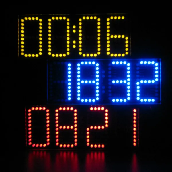 Электронные часы с большим экр – обзор и цена Diy Electronics To Sell