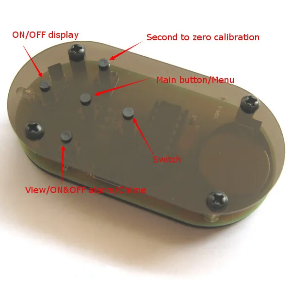 Электронные часы с большим экр – обзор и цена Diy Electronics To Sell