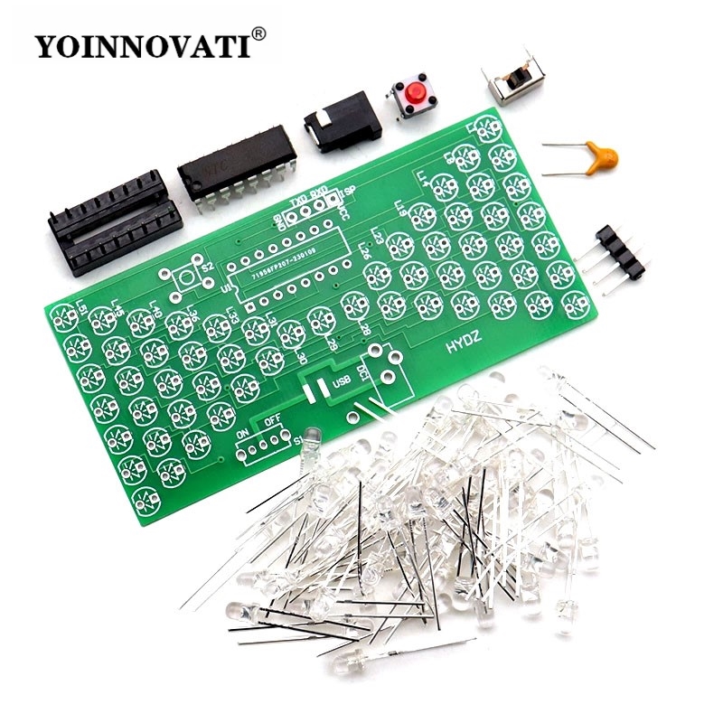 Набор для обучения с LED-часам – обзор и цена Diy Electronics Projects For Beginners