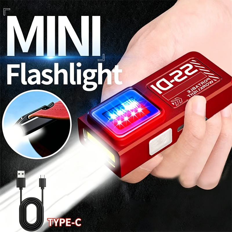 1/2 шт. мини-фонарик COB LED с – обзор и цена Diy Lamp Electronics