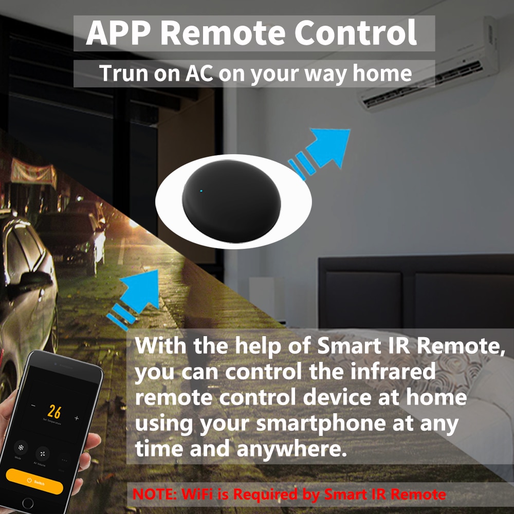 Умный Wi-Fi RF IR-пульт Tuya S – обзор и цена Ir Infrared Receiver
