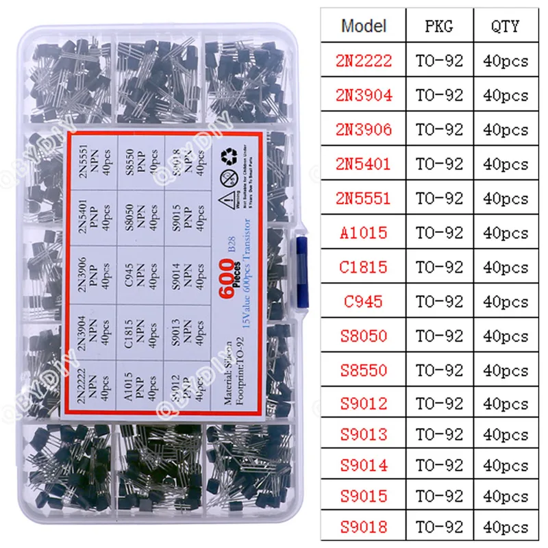 DIP SMD Mosfet Триод Тиристор  – обзор и цена Mosfet Transistor Set