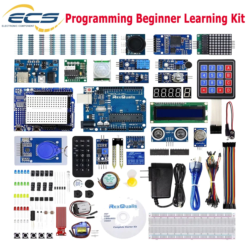Стартовый Обучающий набор для  – обзор и цена Diy Electronics Projects For Beginners