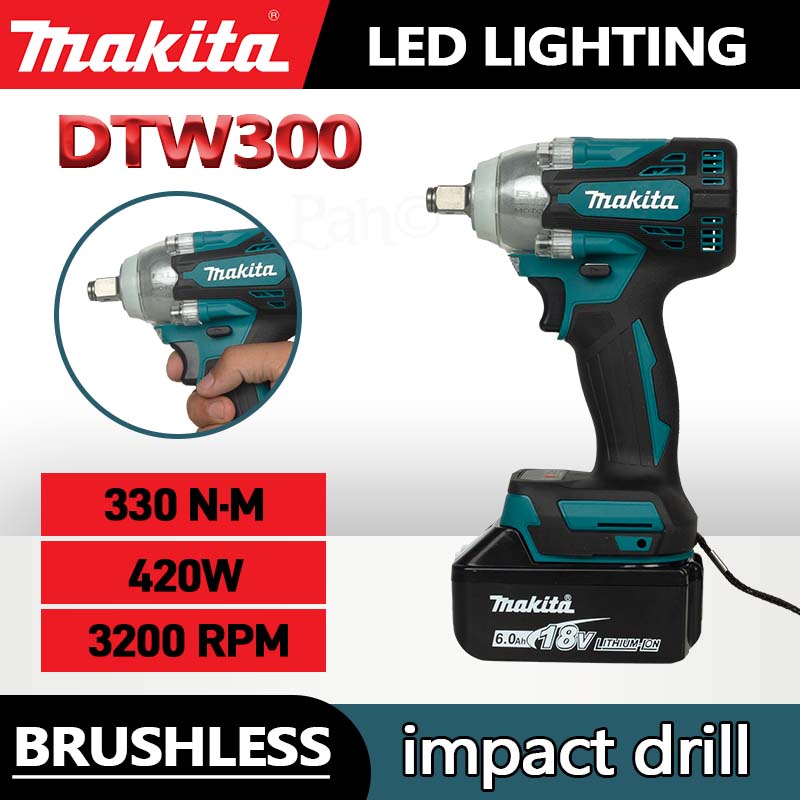 MAKITA DTW300Z Бесщеточный уда – обзор и цена Makita Drill Dtw300