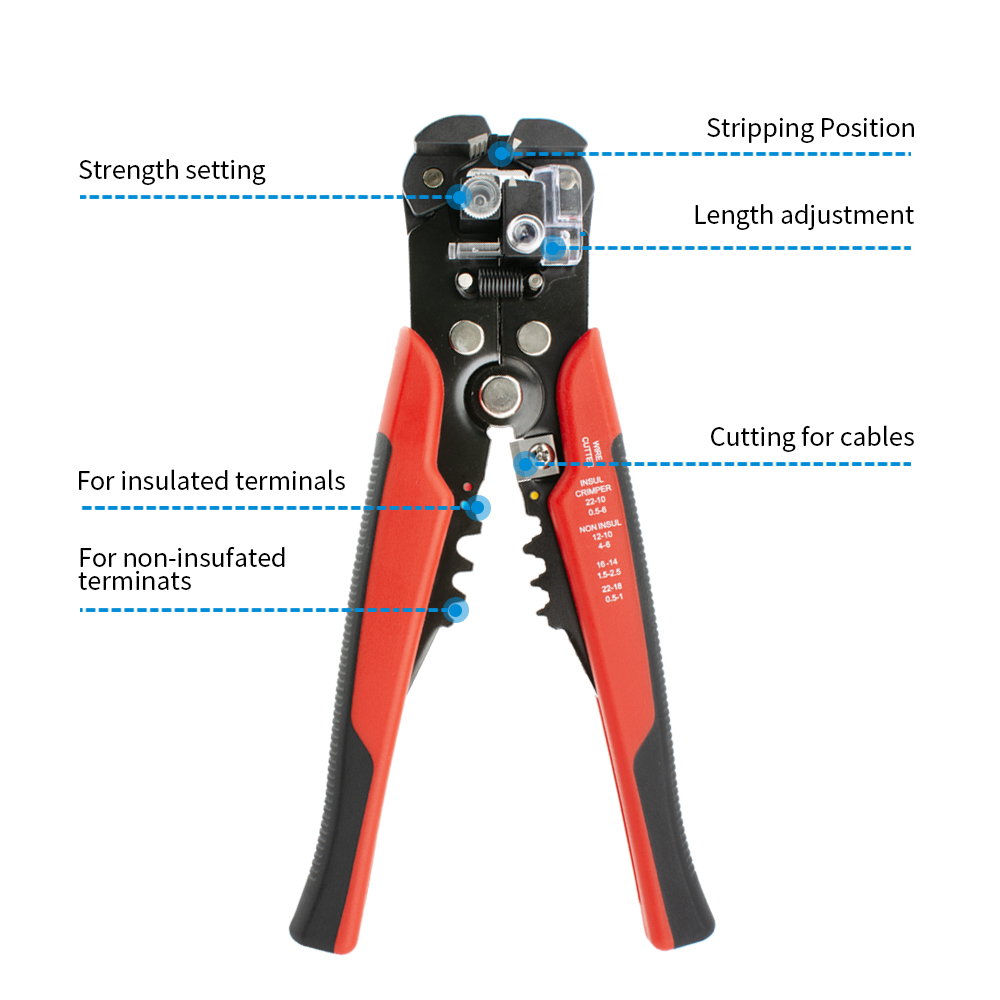 Профессиональные автоматически – обзор и цена Wire Stripper Cutter