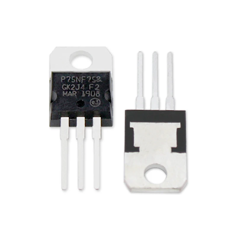 5/10 шт. STP75NF75 Mosfet-тран – обзор и цена Mosfet Transistor Set