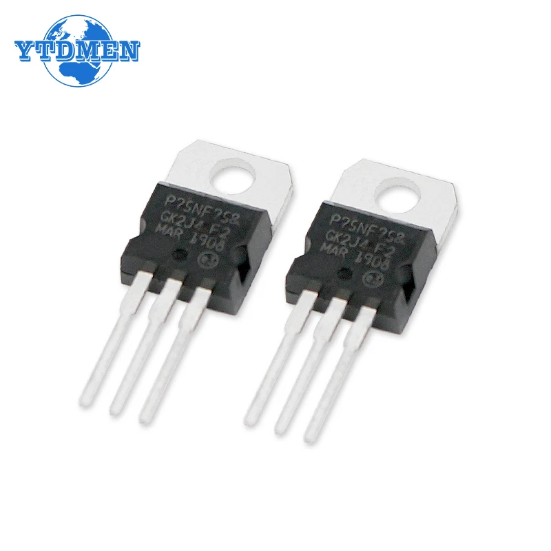 5/10 шт. STP75NF75 Mosfet-тран – обзор и цена Mosfet Transistor Set